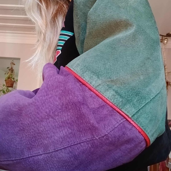 Vintage Suede baseball jacket - Picture 6 of 6